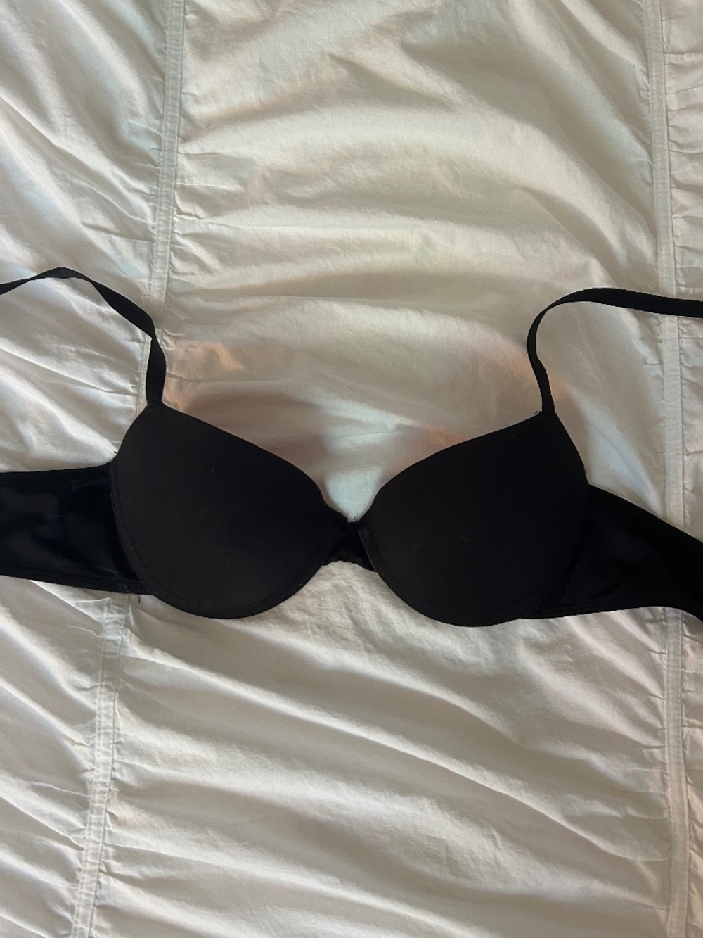Black Underwire Push Up Bra